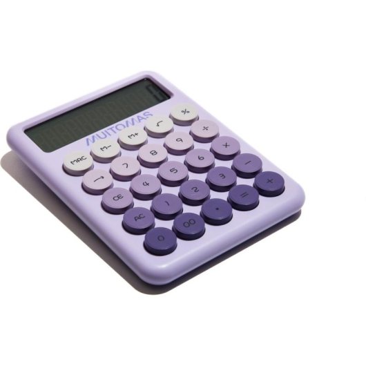 Calcolatrice Muitomas CALCULATORVL 12 cifre desktop viola