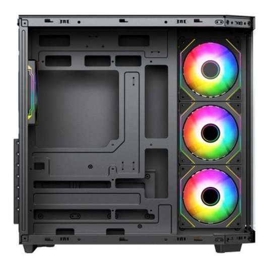 Caja de ordenador Vida Edge torre ATX vidrio templado RGB negra