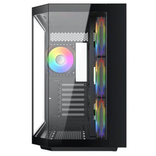 Caja de ordenador Vida Edge torre ATX vidrio templado RGB negra