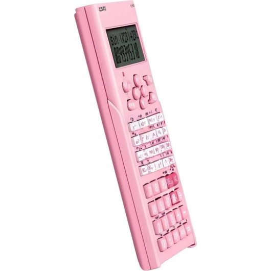 Calculatrice scientifique Avizar TX-03701 double écran 12 chiffres rose