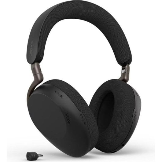 Auriculares Jabra Evolve3 85 inalámbricos Bluetooth con Cancelación de Ruido, Micrófono IA y carga rápida, negros