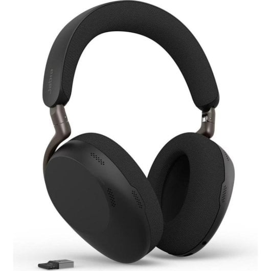 Casque Jabra Evolve3 85 sans fil Bluetooth avec Réduction de Bruit, Micro IA, noir