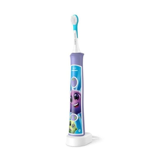 Elektrische Zahnbürste Philips Sonicare For Kids HX6322/12 Bluetooth 2 Modi violett