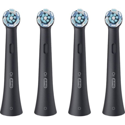 Cabeça de Escova Oral-B iO UltimateClean Black Pack 4 Recargas Adultos