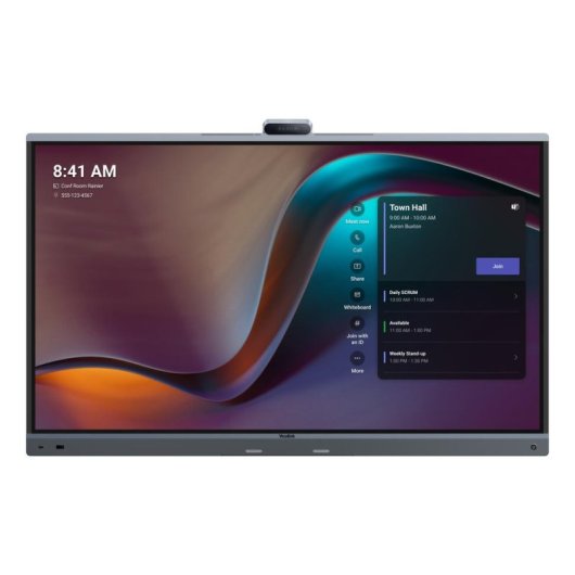 Pizarra Interativa Yealink MeetingBoard Pro 65 4K Android 8GB 64GB WiFi HDMI