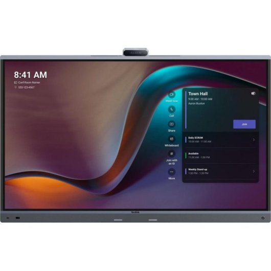 Pizarra Interativa Yealink MeetingBoard Pro 65 4K Android 8GB 64GB WiFi HDMI