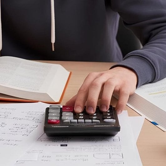 Calculatrice de bureau Avizar TX-03707 12 chiffres écran LCD noir