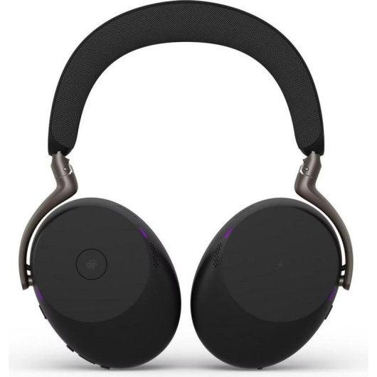 Auriculares Jabra Evolve3 85 inalámbricos Bluetooth con Cancelación de Ruido, Micrófono IA, uso profesional, color negro