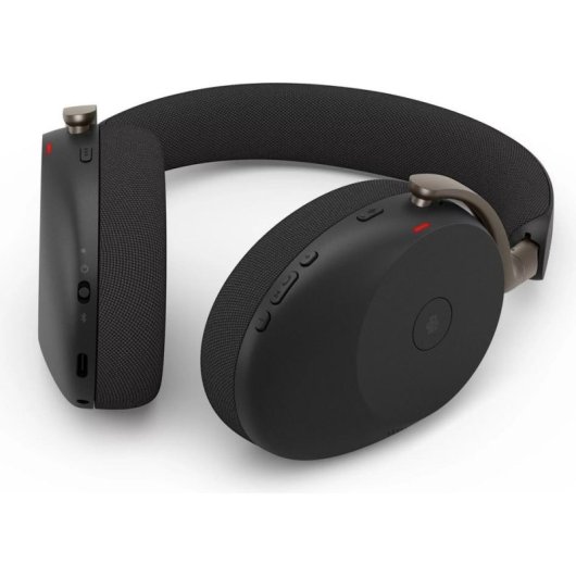 Auriculares Jabra Evolve3 85 inalámbricos Bluetooth con Cancelación de Ruido, Micrófono IA, uso profesional, color negro