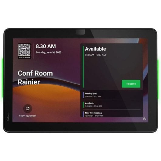 Display sala riunioni Jabra Scheduler UC 10,1" touch Android 13 Wi-Fi PoE