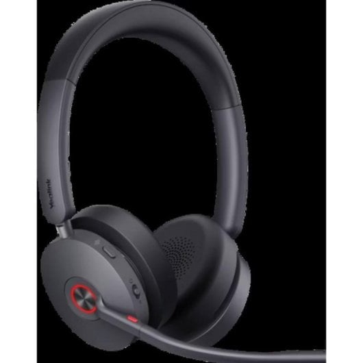 Auricolari Yealink WH68 wireless e cablati Bluetooth con Cancellazione Rumore, microfono touch, neri