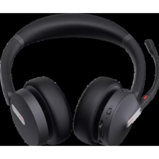 Auricolari Yealink WH64 Dual wireless e cablati Bluetooth per chiamate e musica con microfono e base di ricarica neri