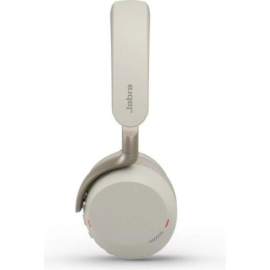 Auriculaires Jabra Evolve3 75 sans fil Bluetooth avec réduction de bruit, micro et USB-C, gris chaud