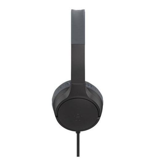 Auriculares Belkin SoundForm Mini com fio USB-C e jack 3,5 mm para chamadas e música, pretos