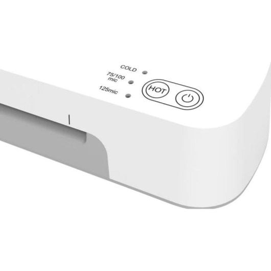 Laminadora Q-Connect KF19091 A4 2 rodillos 125 micras blanca