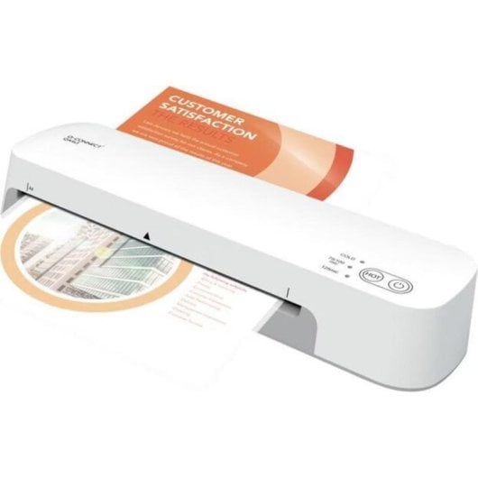 Laminadora Q-Connect KF19091 A4 2 rodillos 125 micras blanca