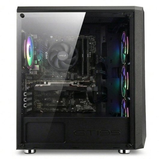 PC de bureau PC Racing Cosmo AMD Ryzen 5 5500 16GB 512GB SSD RTX 3050 Windows 11 WiFi