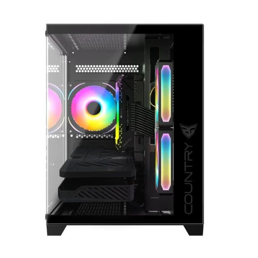 PC de bureau PC Racing Cosmo AMD Ryzen 5 5500 16GB 512GB SSD RTX 3050 Windows 11 Pro WiFi