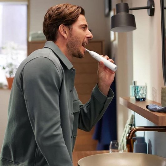 Schallzahnbürste Philips Sonicare Series 5500 HX7119/02 2 Modi 2 Bürstenkopf Drucksensor Timer Etui