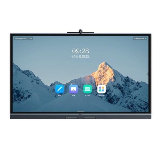 Écran de réunion Yealink MB75C-EDLA 75 pouces 4K tactile 8GB 64GB Android Windows