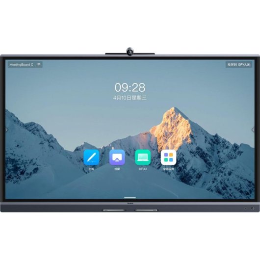 Écran de réunion Yealink MB75C-EDLA 75 pouces 4K tactile 8GB 64GB Android Windows