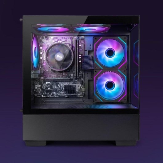 Desktop Vibox Vi-212 AMD Ryzen 3 3200G 16GB 1TB SSD Radeon Vega 8 Linux Mint WiFi Monitor 21.5 RGB