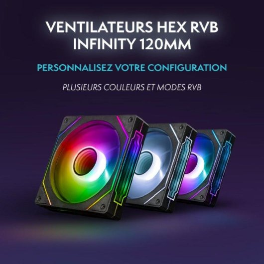 PC de bureau Vibox I-506 AMD Ryzen 3 3200G 16GB 1TB SSD Radeon Vega 8 Linux Mint WiFi