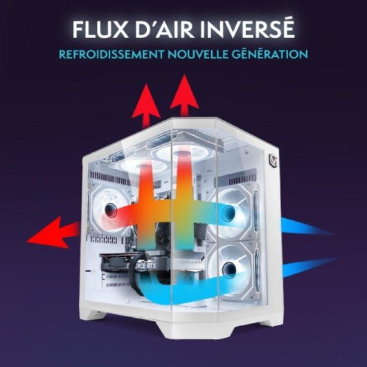 Desktop Vibox V-507 AMD Ryzen 5 5500 16GB 1TB SSD RTX 5060 Windows 11 WiFi RGB