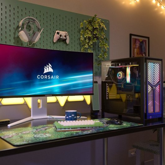 Torre ATX Corsair FRAME 4000X RS ARGB Nero Vetro Temperato USB-C