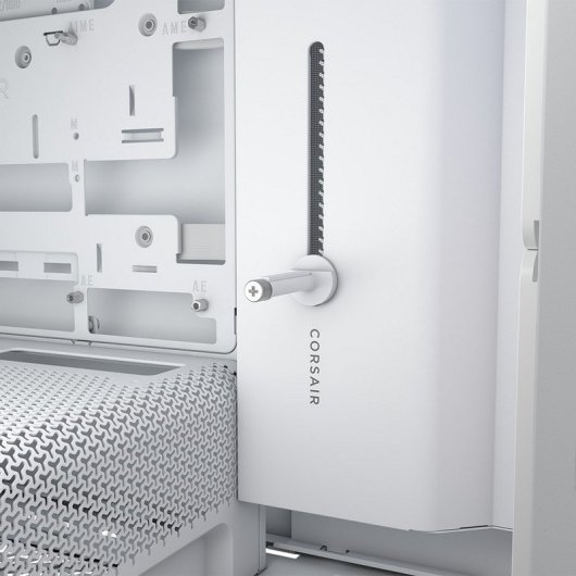 Torre Corsair FRAME 4000X RS Blanca ARGB Vidrio Templado Modular ATX