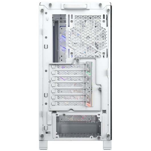 Torre Corsair FRAME 4000X RS Blanca ARGB Vidrio Templado Modular ATX