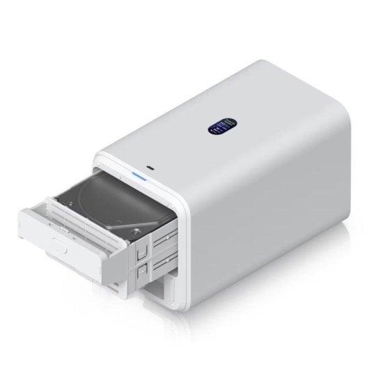 NAS Ubiquiti UNAS-2 2 Bay 3.5'' ARM Cortex-A57 4GB 2.5GbE USB-C Bianco