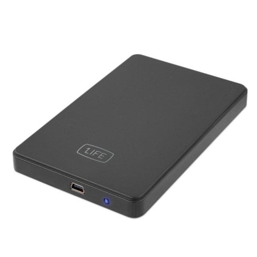 Disque Dur Externe 1Life hd:flux 2 2,5'' SATA USB 2.0 2To Sans Outils Noir