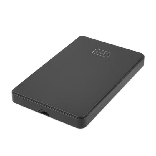 Disque Dur Externe 1Life hd:flux 2 2,5'' SATA USB 2.0 2To Sans Outils Noir