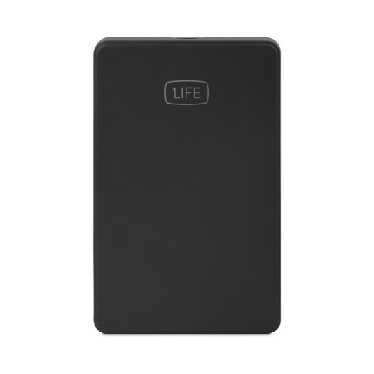 Disque Dur Externe 1Life hd:flux 2 2,5'' SATA USB 2.0 2To Sans Outils Noir
