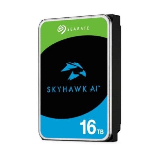 Disque Dur Seagate SkyHawk AI ST16000VE004 16TB HDD 7200rpm SATA3 Helium IA 255Mo/s