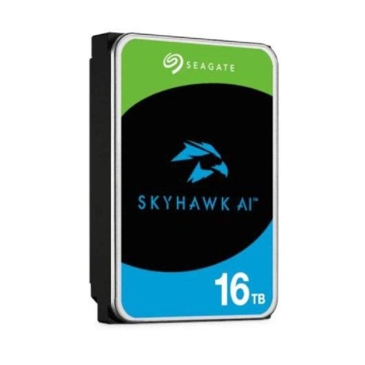Disque Dur Seagate SkyHawk AI ST16000VE004 16TB HDD 7200rpm SATA3 Helium IA 255Mo/s