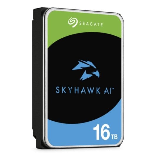 Disque Dur Seagate SkyHawk AI ST16000VE004 16TB HDD 7200rpm SATA3 Helium IA 255Mo/s