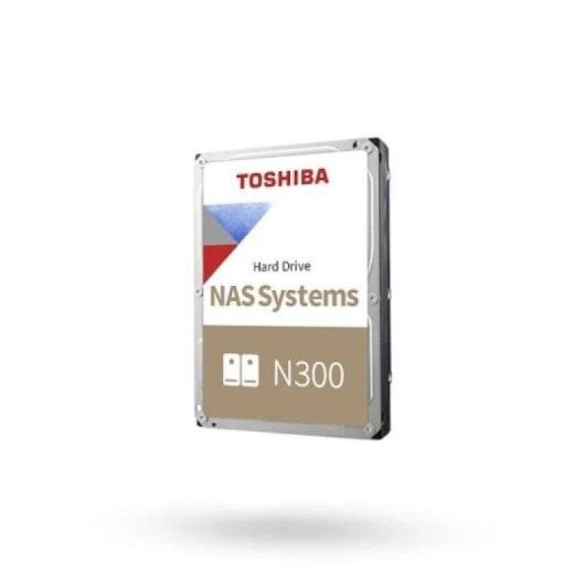 Disque Dur Toshiba N300 HDWG62AUZSVA 20TB 3.5" SATA 7200rpm 512Mo NAS