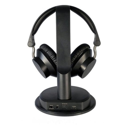 Casque CGV Prelude 3 Premium sans fil Bluetooth pour TV avec base noire