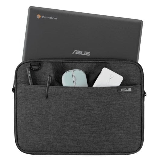 Notebook-Tasche ASUS Chromebook Sleeve 11.6 Zoll grau wasserabweisend Fronttasche