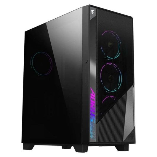 PC-Gehäuse Gigabyte GB-AC500G ST Midi Tower ATX EATX Tempered Glass Gaming