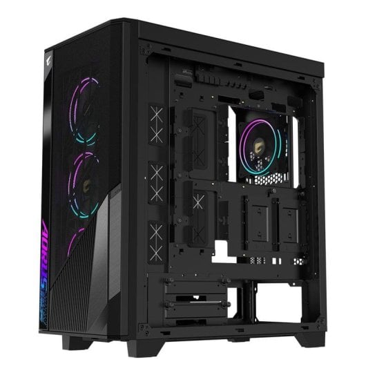 PC-Gehäuse Gigabyte GB-AC500G ST Midi Tower ATX EATX Tempered Glass Gaming