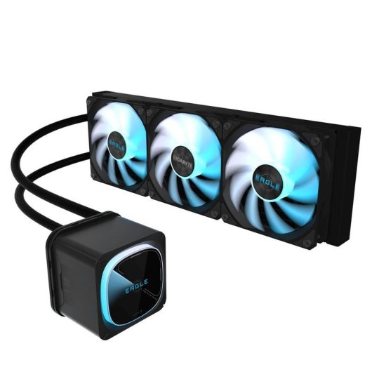 Refrigeración Líquida Gigabyte Eagle 360 394mm 3 Ventiladores ARGB LCD