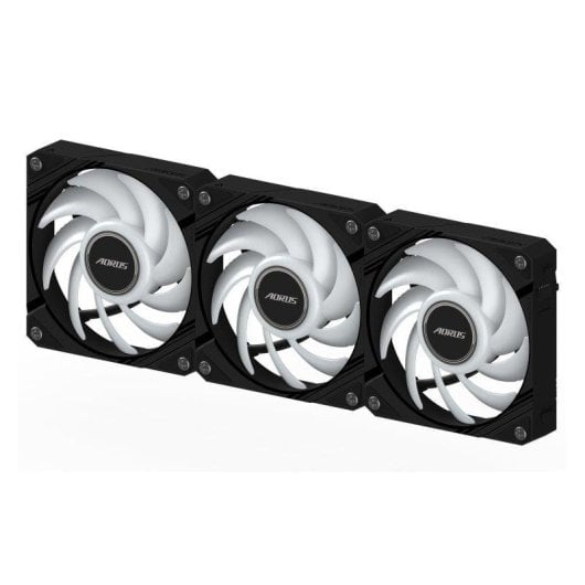 Ventilador suplementario Gigabyte AORUS EZ Chain Fan 120mm 2000RPM RGB pack 3 unidades