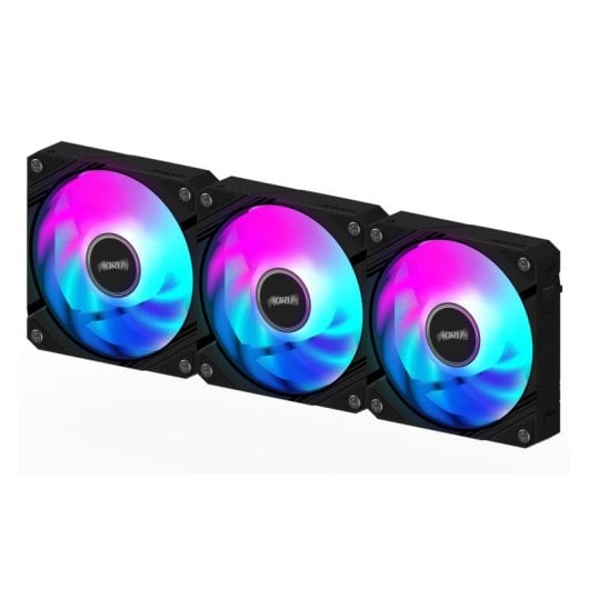 Ventilador suplementario Gigabyte AORUS EZ Chain Fan 120mm 2000RPM RGB pack 3 unidades