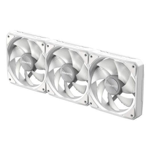 Ventilador suplementar Gigabyte GP-GBT EZFAN1203 ICE 120mm 2200RPM LED branco pack 3