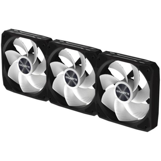 Ventilador suplementario Gigabyte EZ-Chain RVS 120mm 2200RPM ARGB pack 3