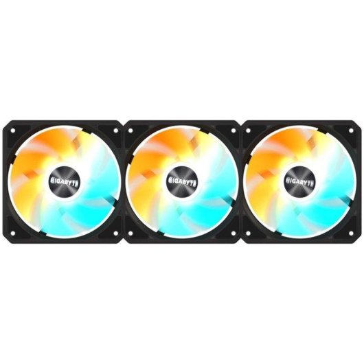 Ventilador suplementario Gigabyte EZ-Chain Fan 120 120mm 2200RPM ARGB pack 3