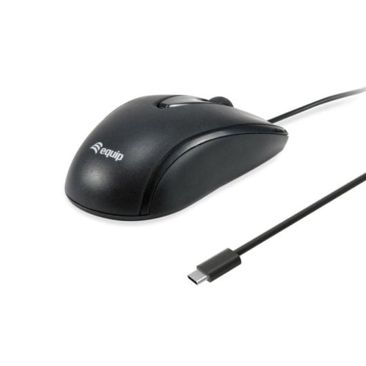 Souris Equip 245116 USB Type-C 1200 DPI Noir Ambidextre Plug and Play